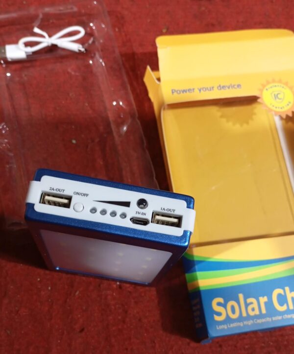POWER BANCK SOLAR CHARGER 9800mAh - Imagen 2