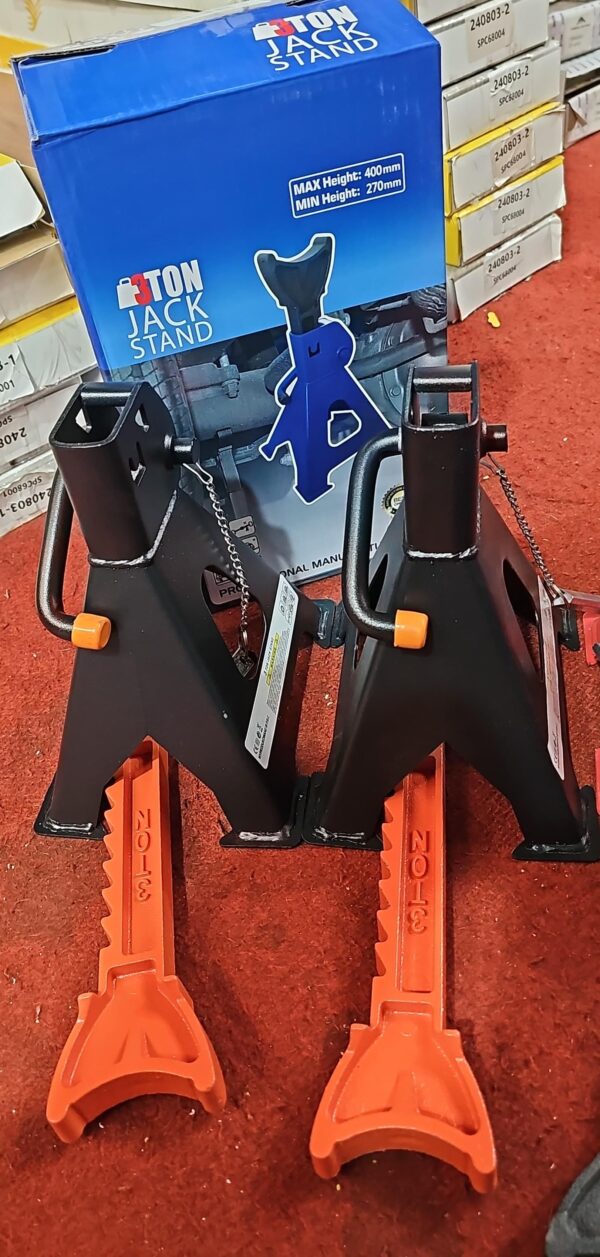 CABALLETE 3 TONELADAS JACK STAND-(EL PAR ) - Imagen 3