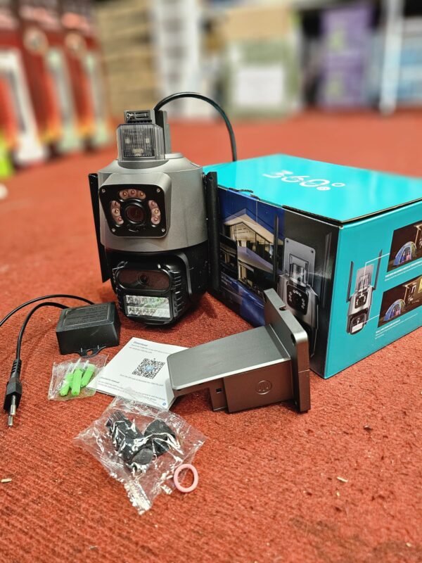 CAMARA DOBLE LENTE 360 GRIS (APP V-380PRO)