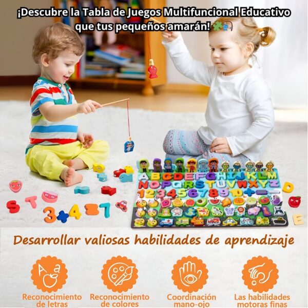 JUEGO DIDACTO ABC PARA NIÑOS X-01 - Imagen 6