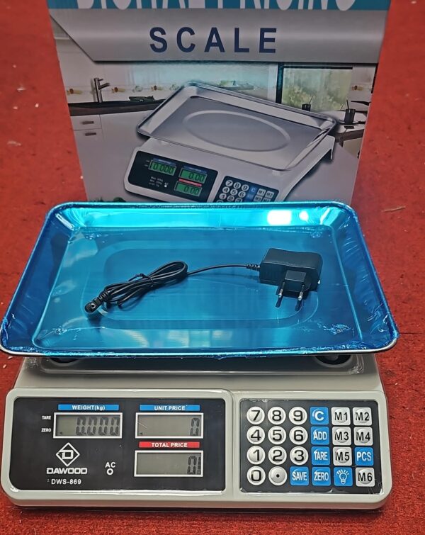 BALANZA 40 KG ALUMINIO - Imagen 3