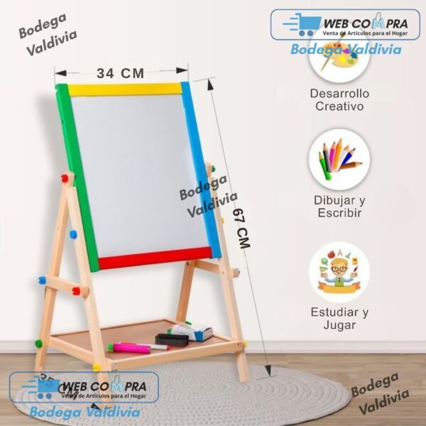 PIZARRA DE APRENDIZAJE PARA NIÑO - Imagen 8