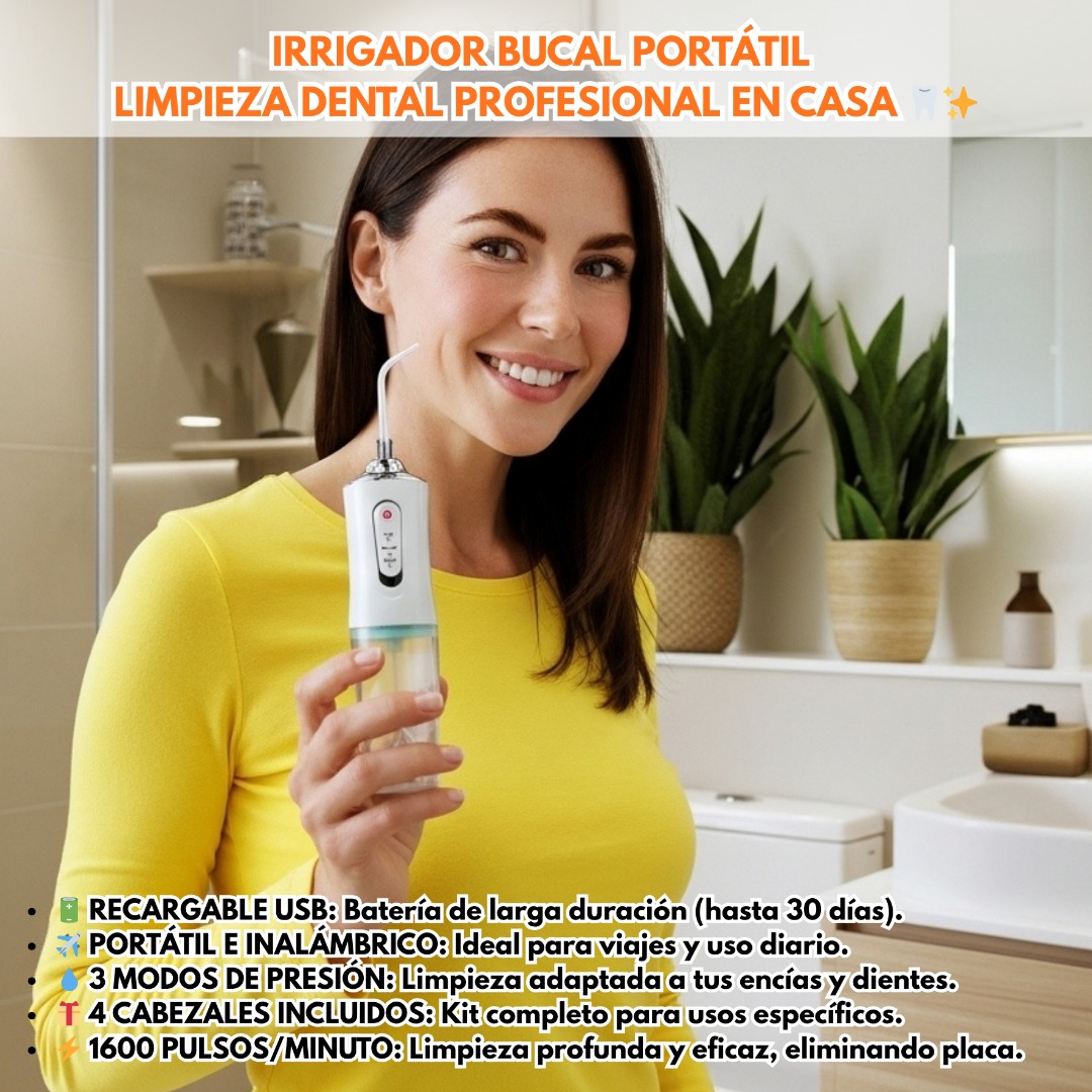 ACTIVAR IRRIGADOR PORTÁTIL BUCAL - Imagen 5