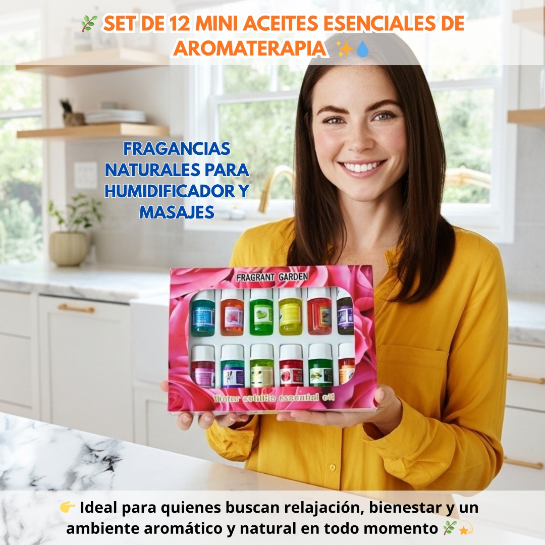 ACTIVAR SET DE 12 ESENCIAS PARA HUMIDIFICADOR - Imagen 4