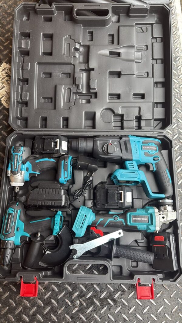 KIT 4 HERRAMIENTAS INALAMBRICAS