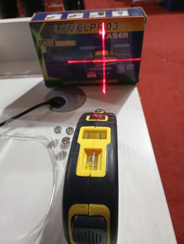 CINTA METRICA 5.5M CON NIVEL Y LAZER - Imagen 4
