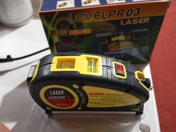 CINTA METRICA 5.5M CON NIVEL Y LAZER - Imagen 2