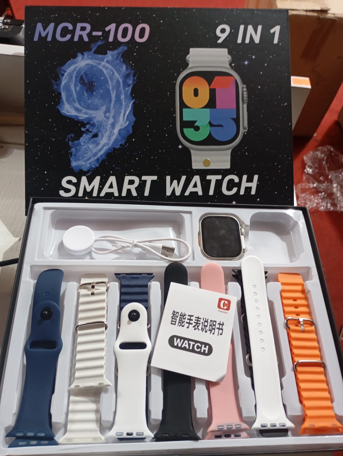RELOJ SMART WATCH 9 EN 1 (MCR-100) - Imagen 5