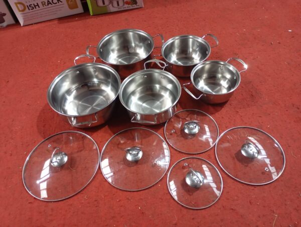 OLLAS CROMADAS 10 PCS - Imagen 4