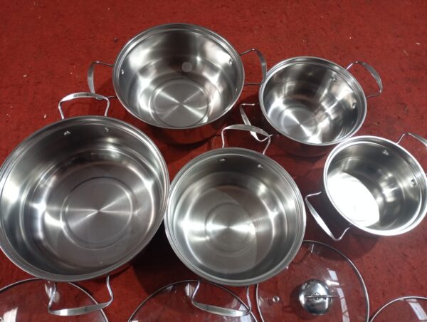 OLLAS CROMADAS 10 PCS - Imagen 3