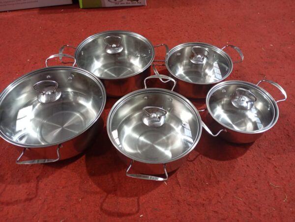 OLLAS CROMADAS 10 PCS