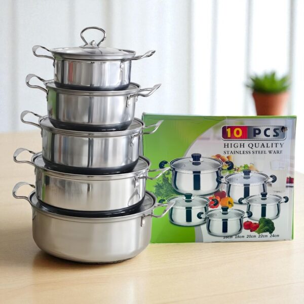 OLLAS CROMADAS 10 PCS - Imagen 5