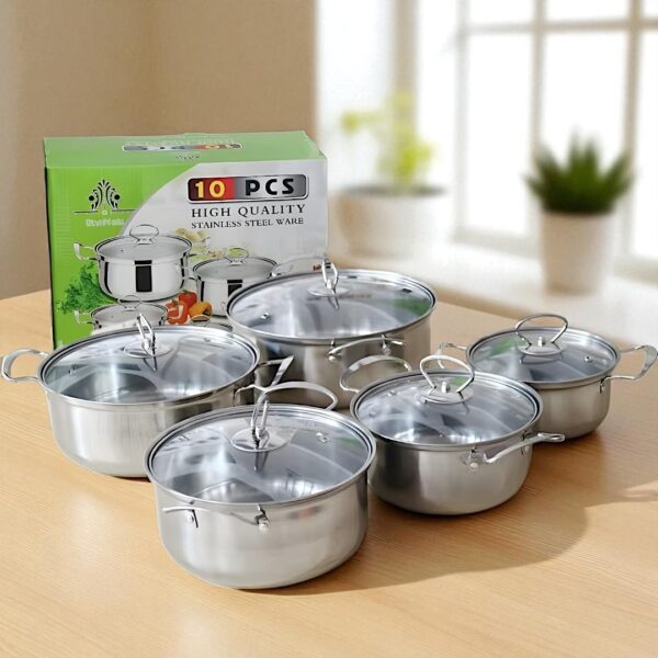 OLLAS CROMADAS 10 PCS - Imagen 6