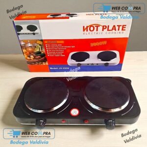 COCINA 2 H PLATO ELECRICA (NEGRO)