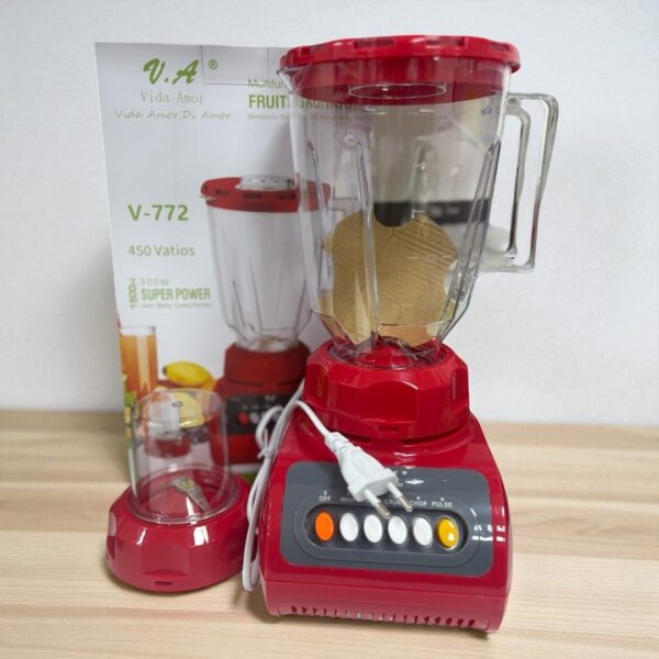 LICUADORA PLASTICO + MINI PICA TODO 300W - Imagen 5
