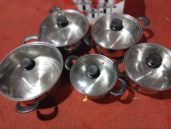 OLLAS CROMADAS 10 PCS - Imagen 4