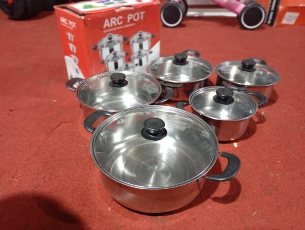 OLLAS CROMADAS 10 PCS - Imagen 2