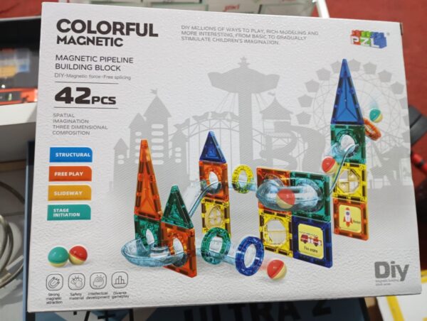 JUEGO MAGNETICOS 42 PIEZAS
