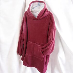 POLERON DE INVIERNO PARA ADULTO VINO