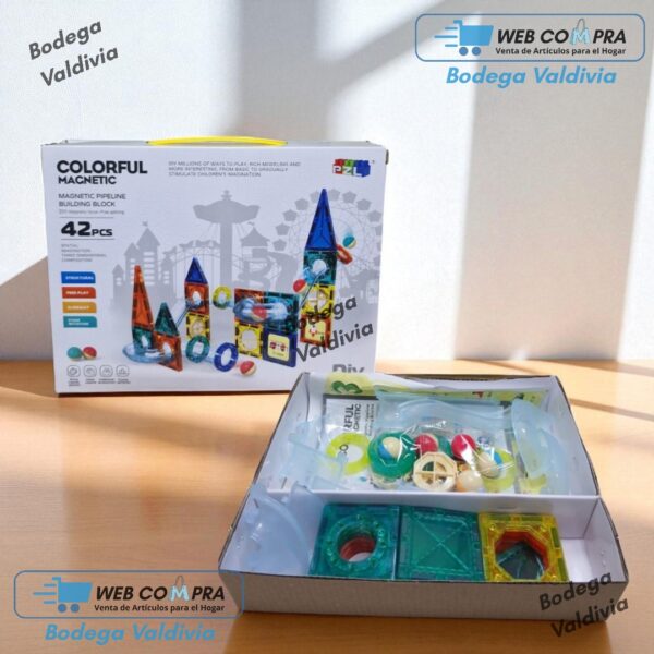 JUEGO MAGNETICOS 42 PIEZAS - Imagen 3