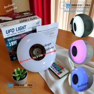 AMPOLLETA CON PARLANTE BLUETOOTH 18W
