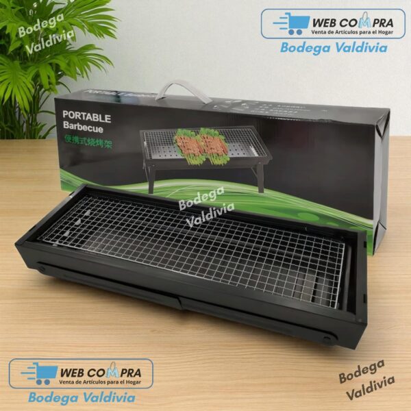 PARRILLERA A CARBON PLEGABLE NUEVO MODELO - Imagen 4