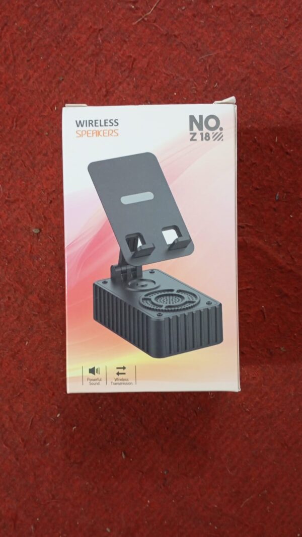SOPORTE TELEFONO CON PARLANTE BLUETOOTH NO Z18 - Imagen 4