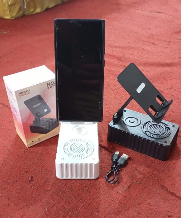 SOPORTE TELEFONO CON PARLANTE BLUETOOTH NO Z18 - Imagen 3