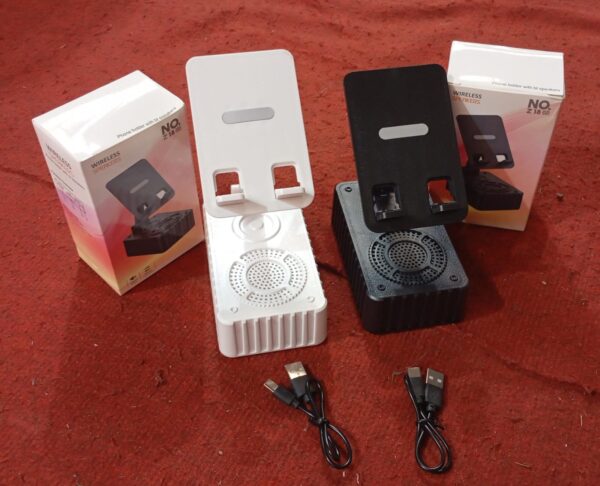 SOPORTE TELEFONO CON PARLANTE BLUETOOTH NO Z18 - Imagen 2