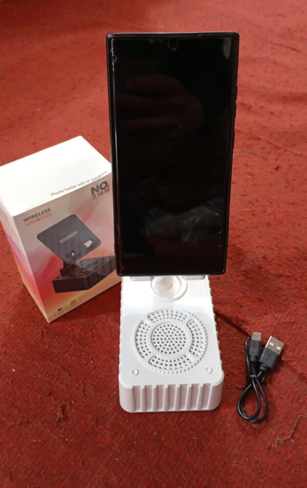 SOPORTE TELEFONO CON PARLANTE BLUETOOTH NO Z18 - Imagen 6