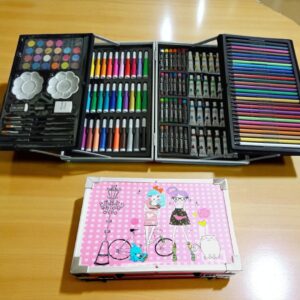 MALETIN DE ARTE 145 PIEZAS NIÑA