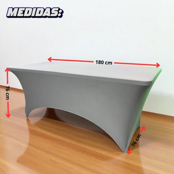 MANTEL SPANDEX PARA MESA 1.80 - Imagen 5