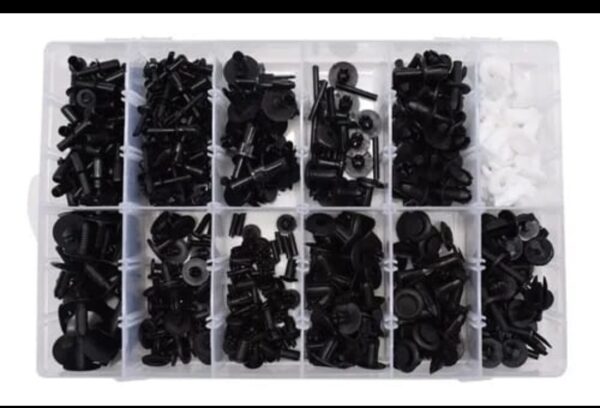 KIT 350 CLIP BROCHE RETENCION PLASTICO - Imagen 2