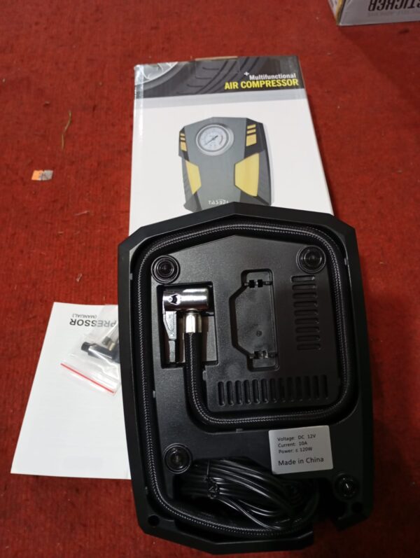 COMPRESOR PORTATIL PARA AUTO (TASBEL) - Imagen 5
