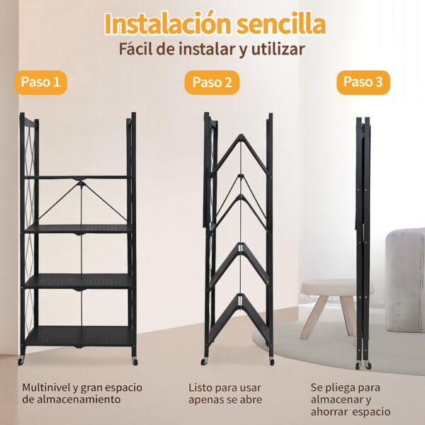 ESTANTE PLEGABLE 5 NIVELES - Imagen 5