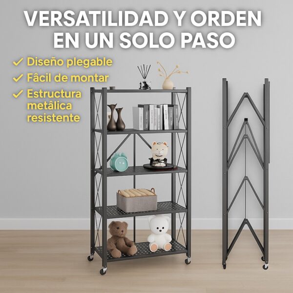 ESTANTE PLEGABLE 5 NIVELES - Imagen 3