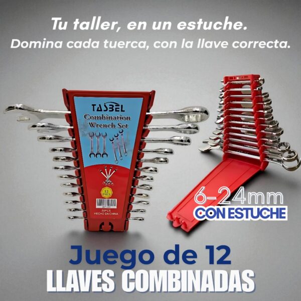 LLAVES 12 PIEZAS COMBINADAS - Imagen 5