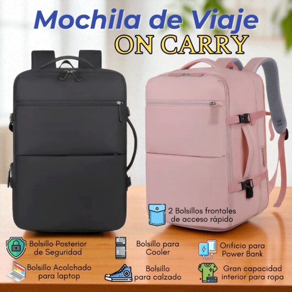 MOCHILA DE VIAJE (VIDA, AMOR)