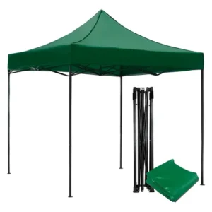 TOLDO CON ESTRUCTURA 3X3 VERDE