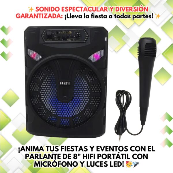 PARLANTE CON MICROFONO RX-T8J01 - Imagen 3