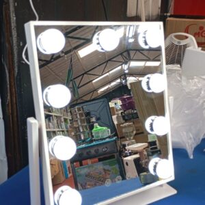 ESPEJO LUMINOSO 9 LED 26CM- 31CM