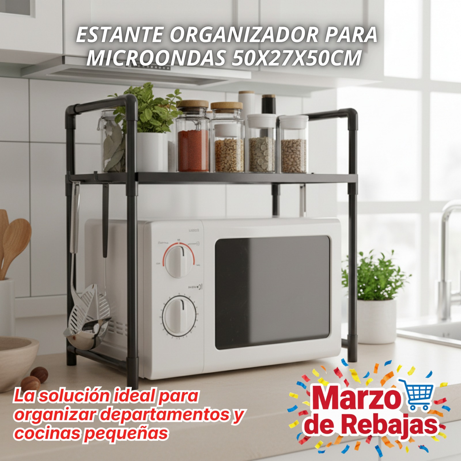 ORGANIZADOR DE MICROONDAS - Imagen 3