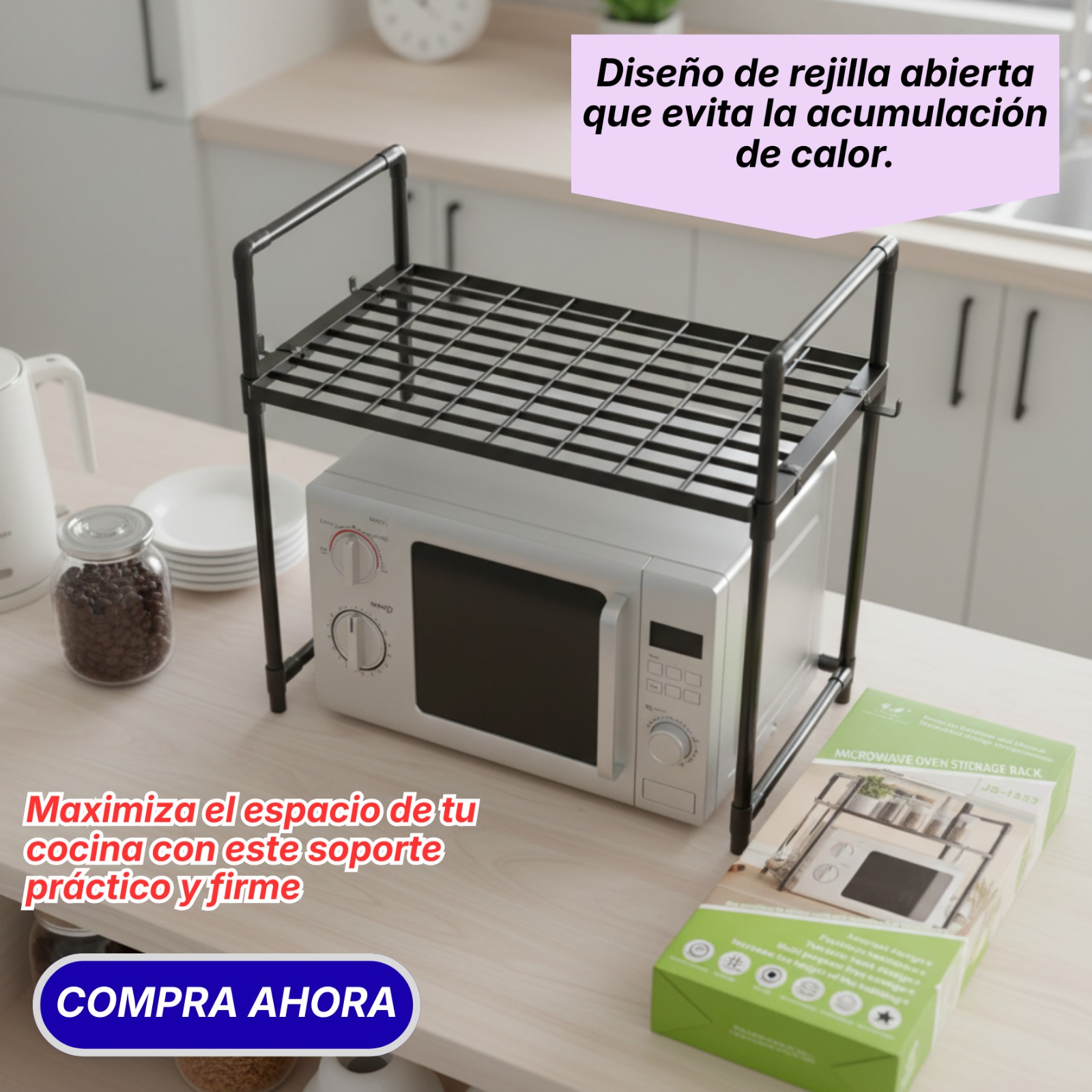 ORGANIZADOR DE MICROONDAS