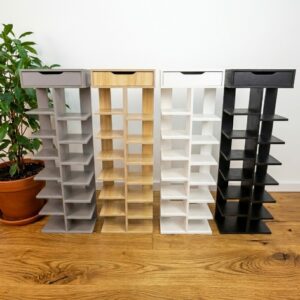 ORGANIZADOR DE ZAPATOS 7 NIVELES CON CAJON